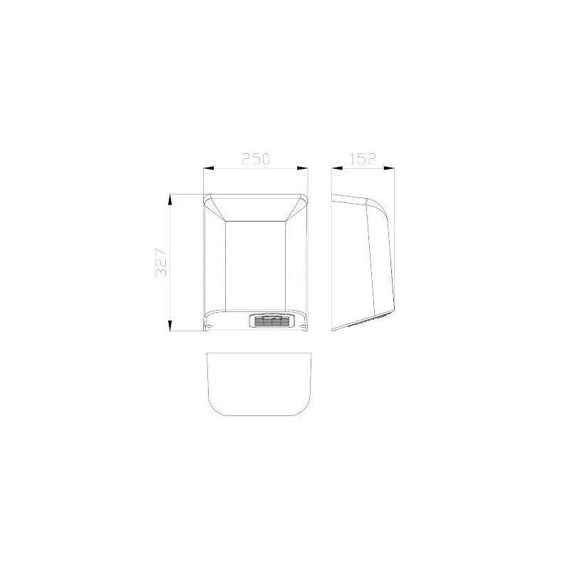 Сушарка для рук Nofer BigFlow 01451.B