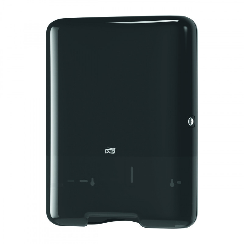 Тримач паперових рушників TORK Singlefold чорний 553008