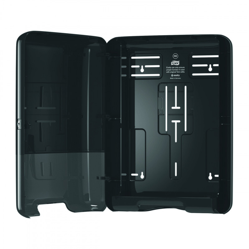 Тримач паперових рушників TORK Singlefold чорний 553008