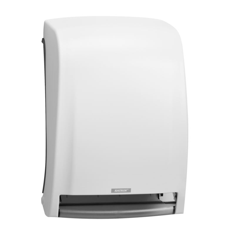 Диспенсер для паперових рушників Katrin System білий 93701