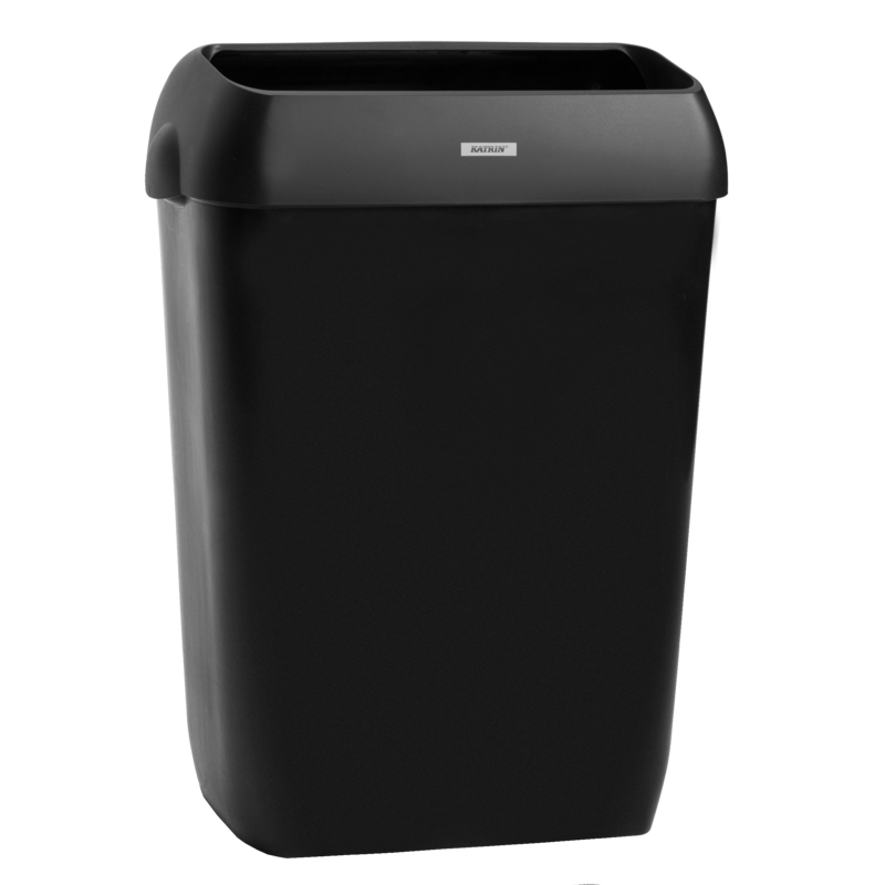 Кошик для сміття Katrin 50 літрів чорний 92285