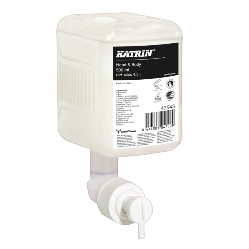 Гель для душу та шкіри голови Katrin 47543