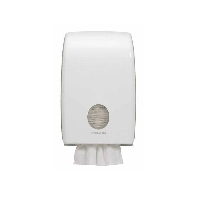 Диспенсер для аркушевих паперових рушників Kimberly Clark Aquarius білий 6945