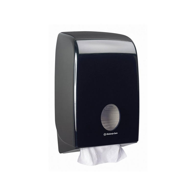 Диспенсера паперових рушників Kimberly Clark Aquarius чорний 7171