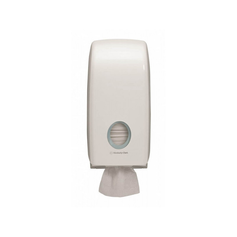 Диспенсер для листового туалетного паперу Kimberly-Clark Aquarius білий 6946