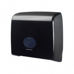 Диспенсер для туалетного паперу у великих рулонах Kimberly-Clark Aquarius чорний 7184