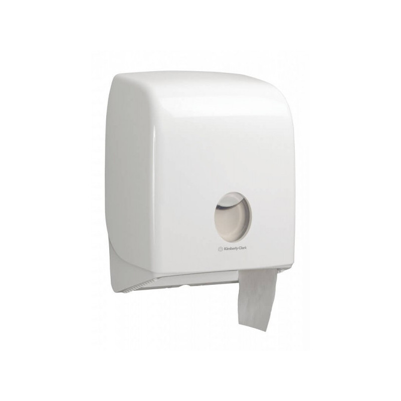Диспенсер для туалетного паперу в рулонах Kimberly-Clark Aquarius Mini Jumbo білий 6958