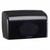Диспенсер для туалетного паперу в малих рулонах Kimberly-Clark Aquarius чорний 7191
