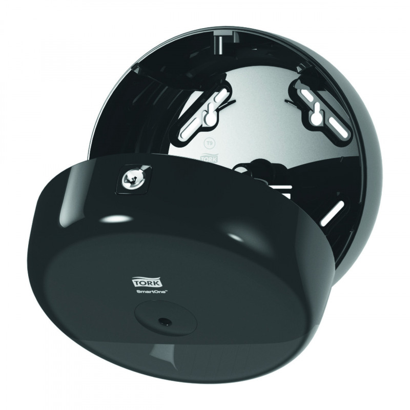 Диспенсер для туалетного паперу TORK SmartOne у мінірулонах Чорний 681008