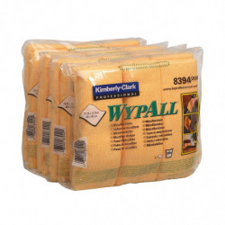 Серветка з мікрофібри жовтого кольору Kimberly-Clark WypAll Microfibre Cloth 8394
