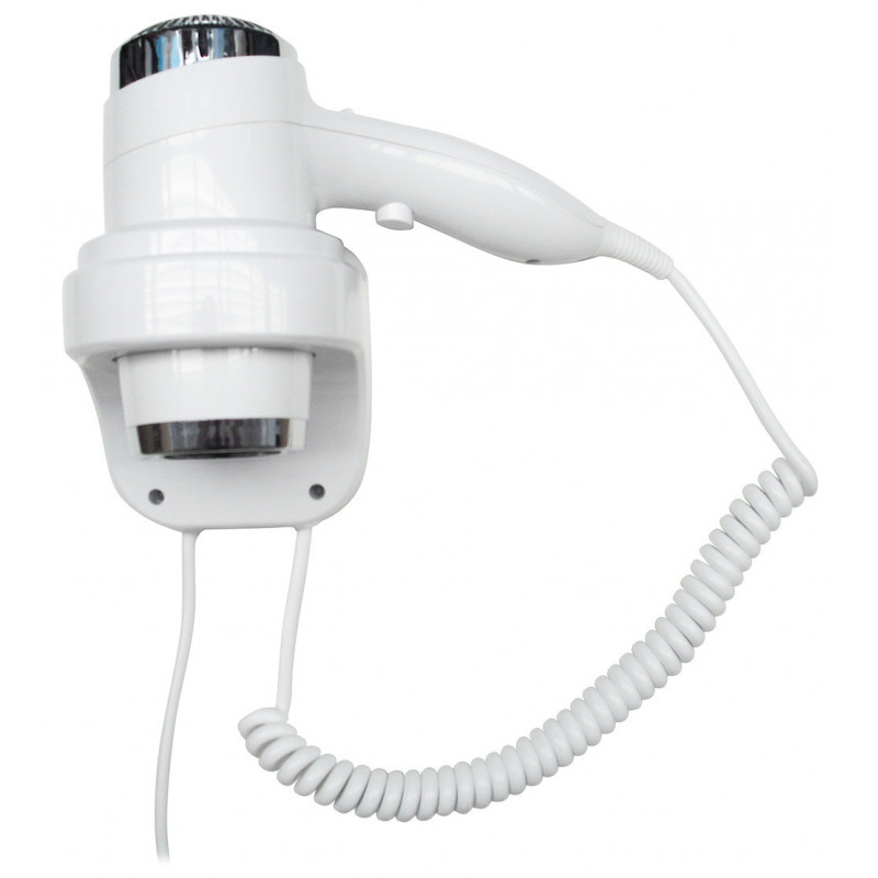 Стаціонарний фен для волосся Nofer білого кольору 02011.W