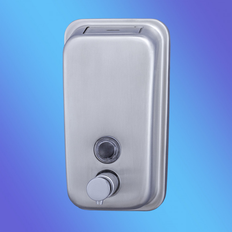 Дозатор для рідкого мила Jofel матовий (сатин) з неіржавкої сталі ALL1006