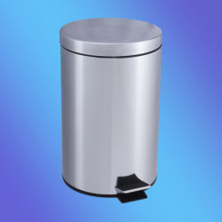 Урна металева на 12 літрів Jofel з педаллю та внутрішнім відром AL72012C