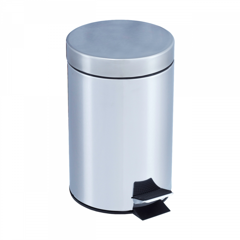 Урна металева на 5 літрів Jofel з педаллю та внутрішнім відром AL72005C