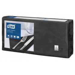Салфетки черные Tork 33*33...