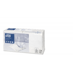 Салфетки белые Tork 33*33,...