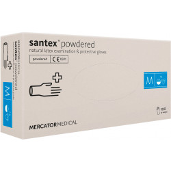 Перчатки латексные SANTEX...
