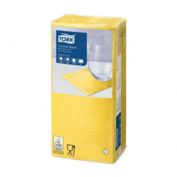 Салфетки желтые Tork, 24*24...